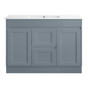 SK76-1200WGM Quinn Collection Vanity 1200mm - Matt Grey Single Bowl / Double Bowls