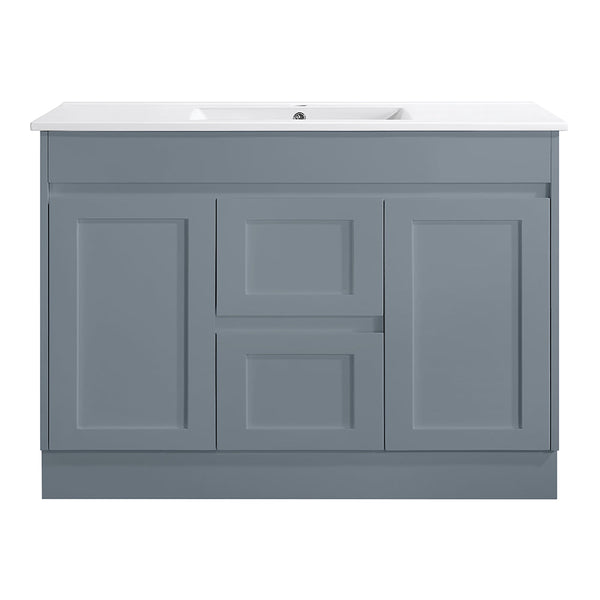 SK76-1200WGM Quinn Collection Vanity 1200mm - Matt Grey Single Bowl / Double Bowls