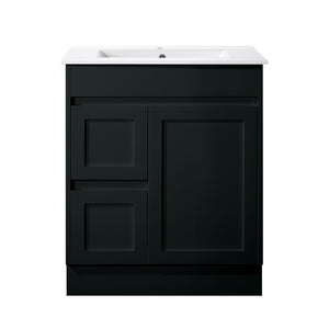 SK76-750WBM Quinn Collection Vanity 750mm - Matt Black Single Bowl