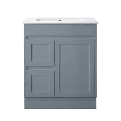 SK76-750WGM Quinn Collection Vanity 750mm - Matt Grey Single Bowl