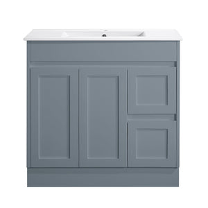 SK76-900WGM Quinn Collection Vanity 900mm - Matt Grey Single Bowl