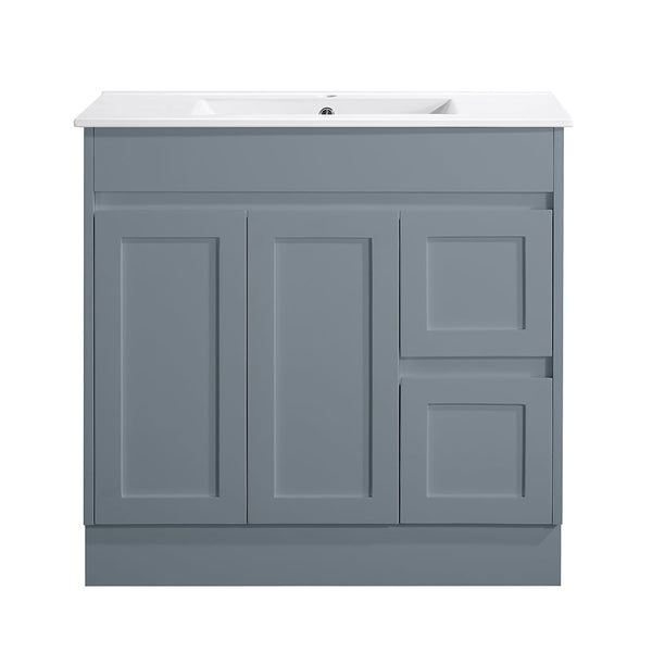 SK76-900WGM Quinn Collection Vanity 900mm - Matt Grey Single Bowl