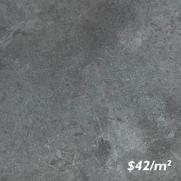 T/STVAGM6060 ENTIVA STONE VALLEY GRAPHITE MATT SMART-TECH 600*600mm REC.