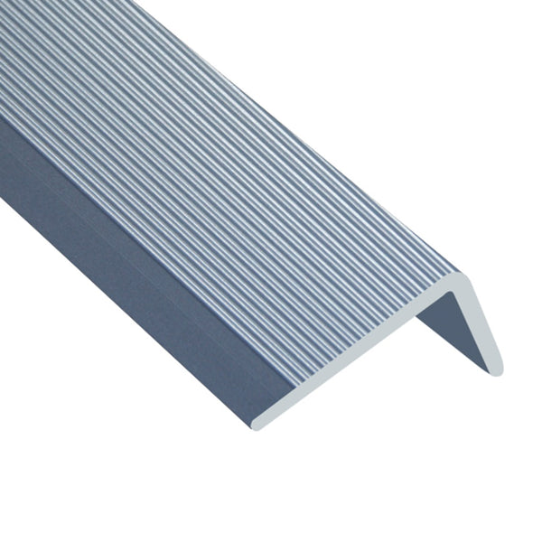 Timber Flooring Metal Multi Angle Trim - SILVER