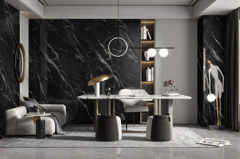 Tempest Collection - SST03 Storm Black 3200x1600x12mm Matt Finish