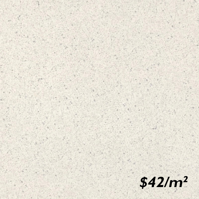 T/TERWHMTM6060 ENTIVA TERRAZZO WHITE MATT 600*600mm REC.
