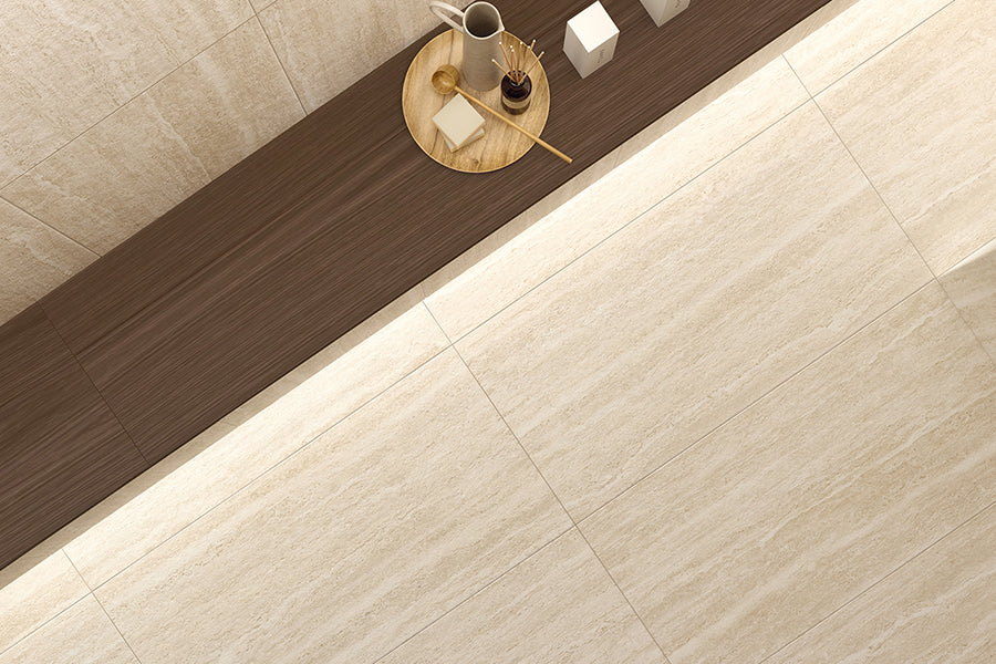 Everstone Tivoli Natural Finish 600x1200mm Made in Italy - Sand Vein Cut