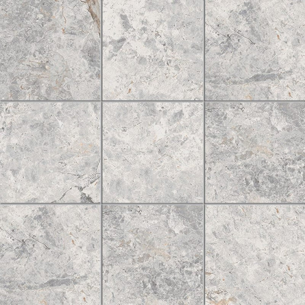 TUNDRA GREY SQUARE 98X98MM MOSAIC MATT SMOOTH GRIP