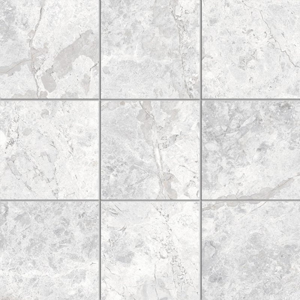 TUNDRA WHITE SQUARE 98X98MM MOSAIC MATT SMOOTH GRIP