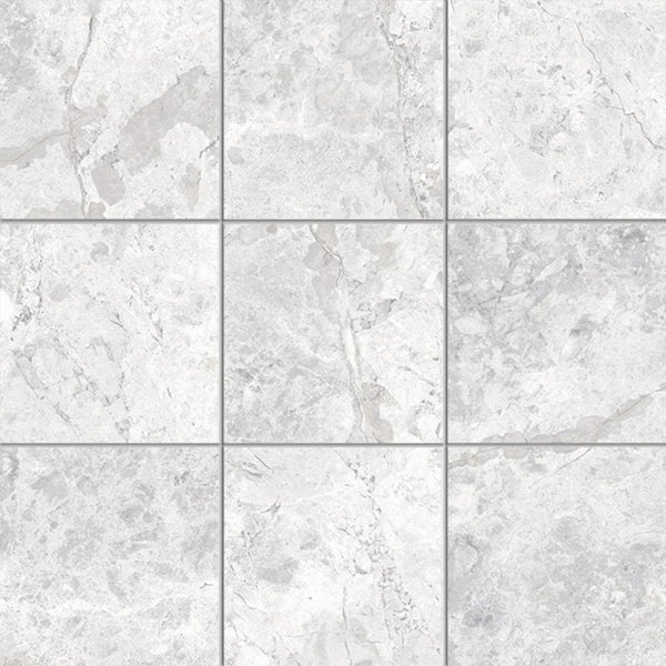 TUNDRA WHITE SQUARE 98X98MM MOSAIC MATT SMOOTH GRIP