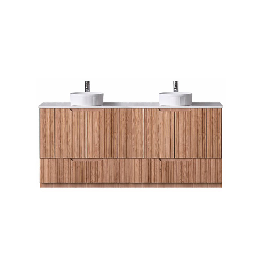 WH56+SK56-1500DA6 Duplex Collection (Floor Standing) 1500mm - Rosewood Double Bowls