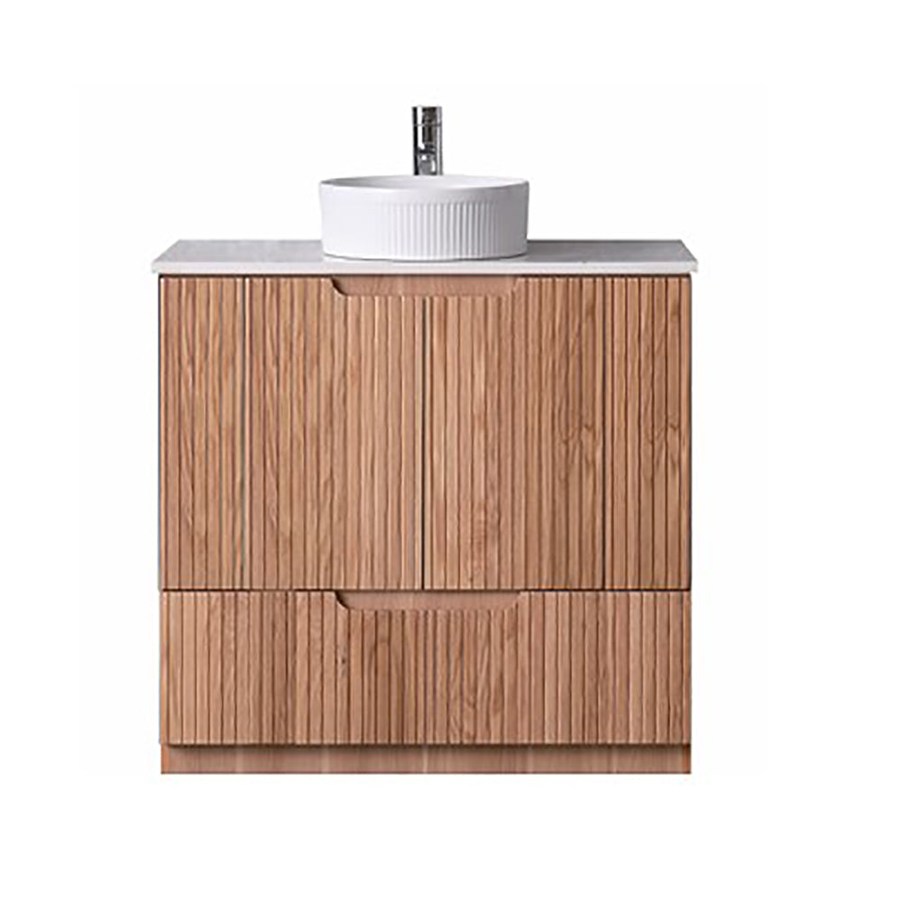 WH56+SK56-750A6 Duplex Collection (Floor Standing) 750mm - Rosewood Single Bowl