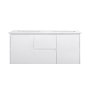 WH8027-1200WM Willow Collection Vanity 1200mm - Matt White Single Bowl / Double Bowls