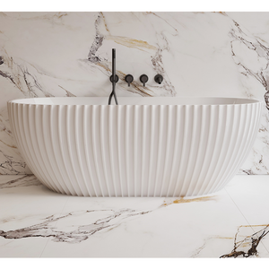 SY-996-150MW Lamont Collection Back To Wall Bathtub 1500mm (Long) x 750mm (Wide) x 580mm (Height)