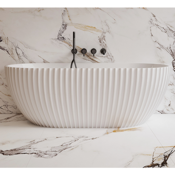 SY-996-150MW Lamont Collection Back To Wall Bathtub 1500mm (Long) x 750mm (Wide) x 580mm (Height)