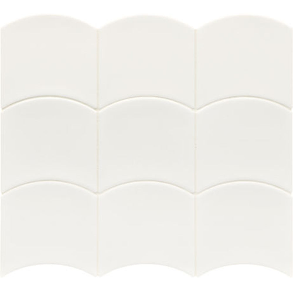 Wave White Gloss 120x120mm