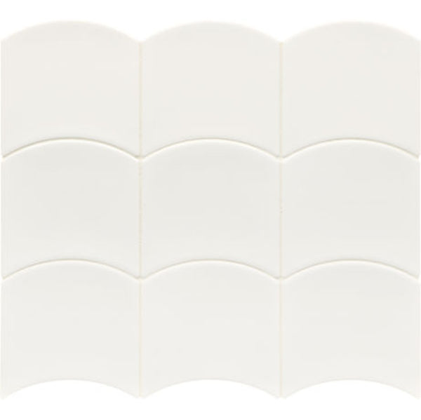 Wave White Gloss 120x120mm