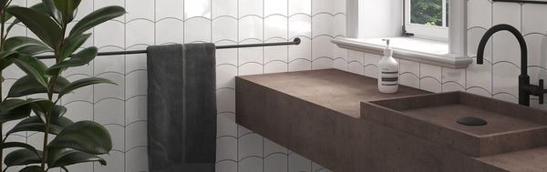 Wave White Gloss 120x120mm