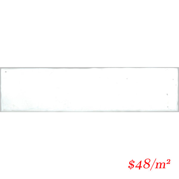 YESWHS13 YD75300 YESTERDAY WHITE SATIN 75X300MM