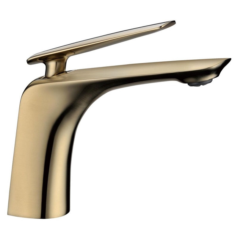 BT201.04 Bellino Brushed Yellow Gold Basin Mixer
