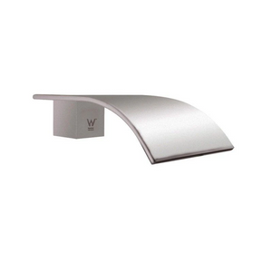 BU0005.BS WATERFALL BRUSHED NICKEL BATHTUB/BASIN WALL SPOUT