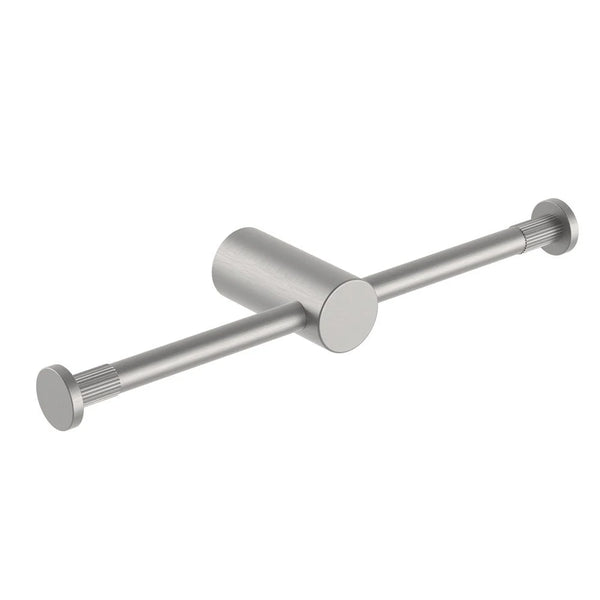 BU9005.TR CADDENCE SERIES BRUSHED NICKEL DOUBLE TOILET PAPER HOLDER