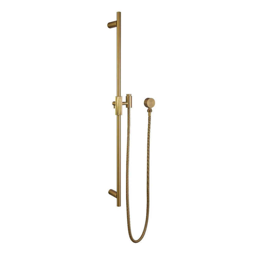 BUYG2151.SH.N CADDENCE SERIES BRUSHED YELLOW GOLD SHOWER RAIL WITHOUT HANDHELD SHOWER