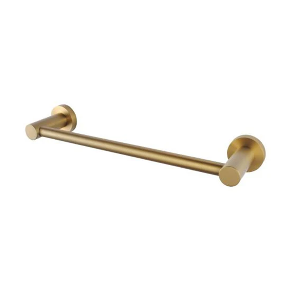 BUYG6610.TR LUCID PIN SERIES BRUSHED YELLOW GOLD TOWEL RAIL 300MM