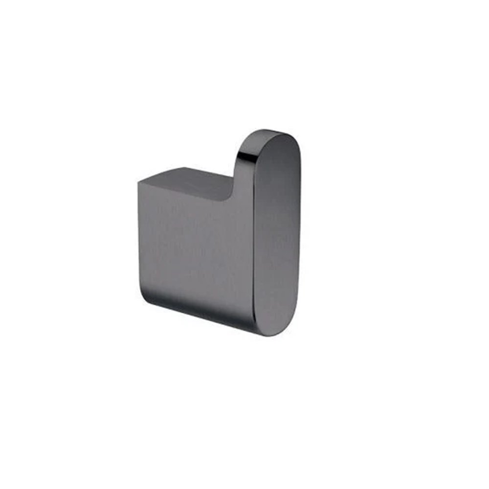 GM8007.TR VOG SERIES GUN METAL GREY ROUND ROBE HOOK