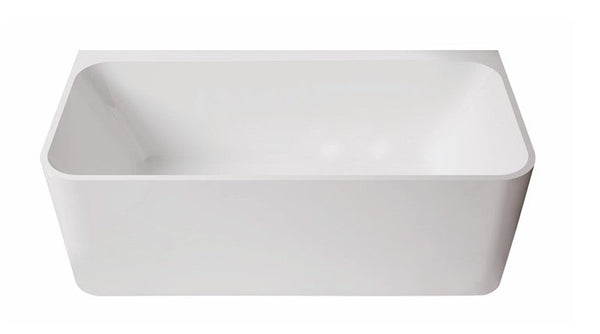 SY-193-140 Helix Collection Back To Wall Bathtub 1400mm (Long) x 700mm (Wide) x 600mm (Height)
