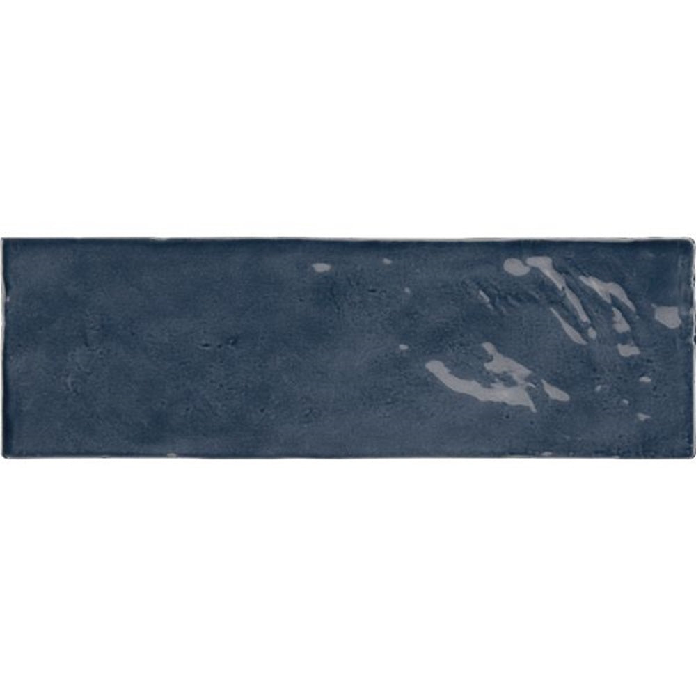 EQU0035 LA RIVIERA BLUE REEF GLOSS SUBWAY 65X200mm Made In Spain