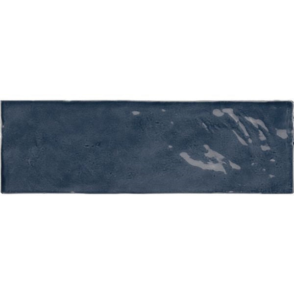 EQU0035 LA RIVIERA BLUE REEF GLOSS SUBWAY 65X200mm Made In Spain