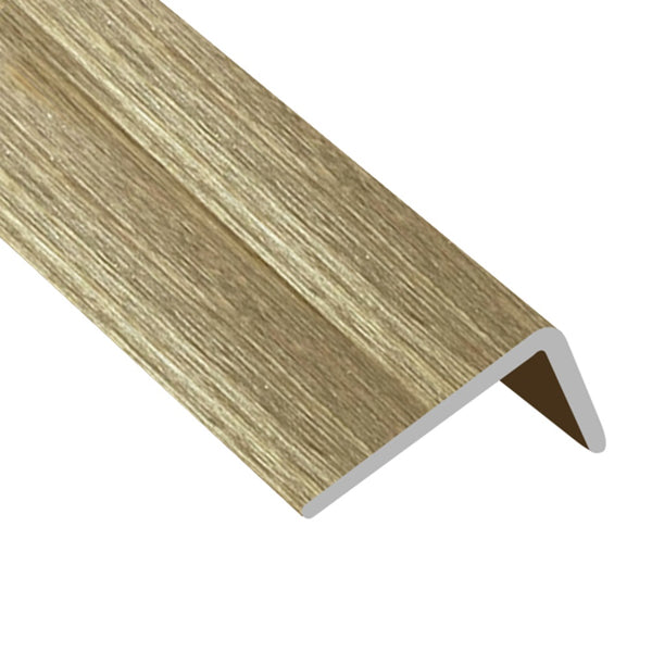 Timber Flooring Metal Multi Angle Trim - CC WEATHERED OAK