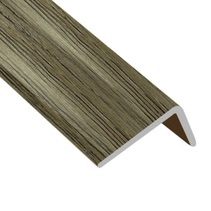 Timber Flooring Metal Multi Angle Trim - WHITE STONE