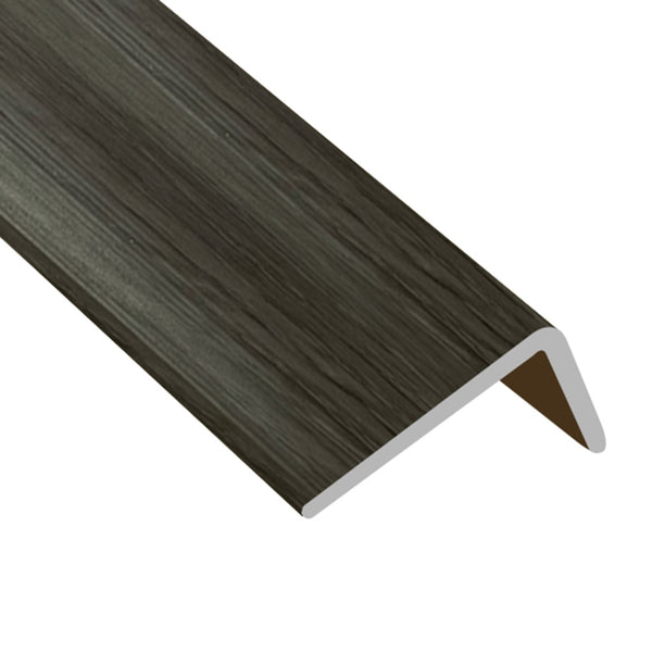 Timber Flooring Metal Multi Angle Trim - EL DARK GREY