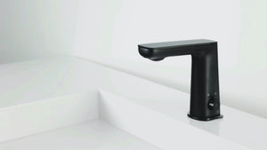 CLAUDIA SENSOR MIXER WITH BLACK TOP DISPLAY CHROME (NR222101CH)