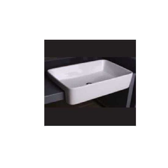WB 5937C LEENA Semi-Recess Square Basin