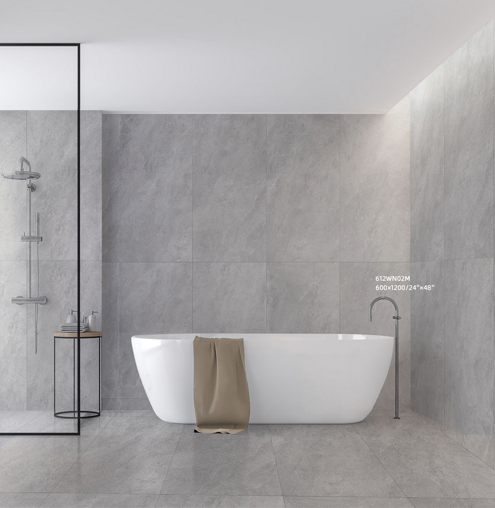 VICTILES WINS 600X600mm Matt Porcelian Tile - Grigio