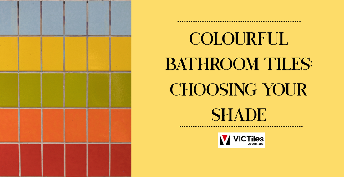 Colourful Bathroom Tiles: Choosing Your Shade
