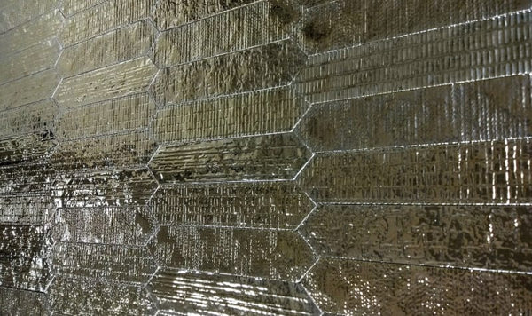 ET Tile Crackle Decor Metal Gloss Subway Tile 65X330mm Made In Spain