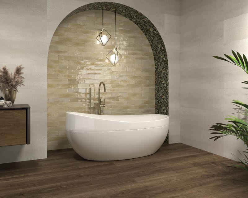 Dune Agadir Arena Gloss Subway Tile 70X280mm