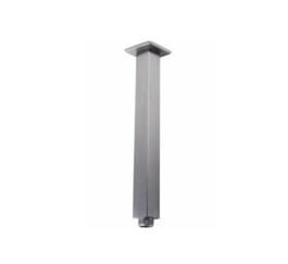 TSI Showers BU0117.SA SQUARE BRUSHED NICKEL CEILING SHOWER ARM 400MM