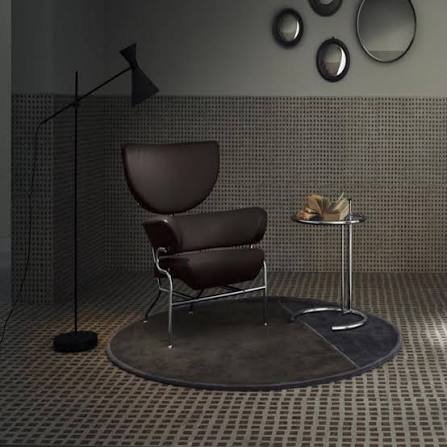 EST Tile 01213	 PIEMME 30X60 BITS PEAT BROWN QUAD NAT/RET MADE IN ITALY