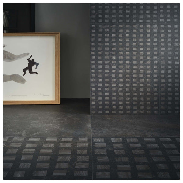 EST Tile 01214	 PIEMME 30X60 BITS PITCH BLACK QUAD NAT/RET MADE IN ITALY