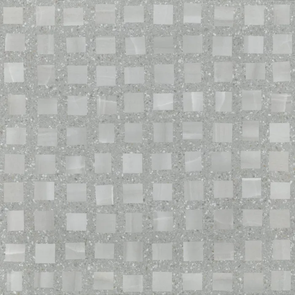 01346 PIEMME 60X60 BITS STEEL GRAIN QUAD LEV/RT MADE IN ITALY