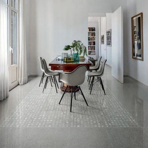 EST Tile 01346 PIEMME 60X60 BITS STEEL GRAIN QUAD LEV/RT MADE IN ITALY