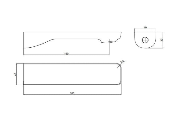 TSI Mixer Taps CH0220.BS IVANO SERIES CHROME BATHTUB/BASIN WALL SPOUT