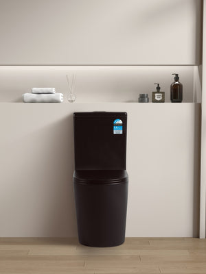 KDK022R-MB — Avis KDK022R-MB Rimless Matt Black Toilet Suite