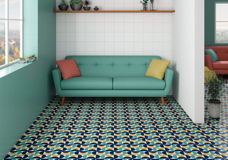 Dune Doria Creta Matt Pattern Tile 200X200mm