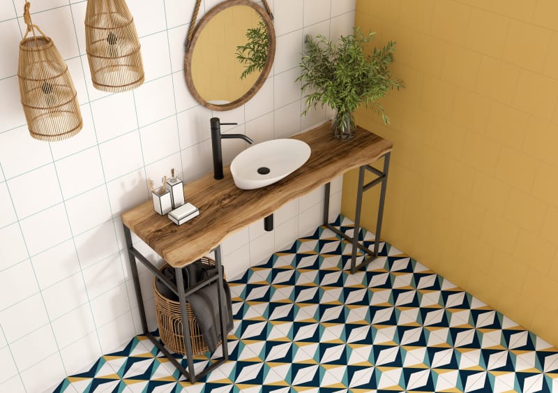 Dune Doria Mykonos Matt Pattern Tile 200X200mm